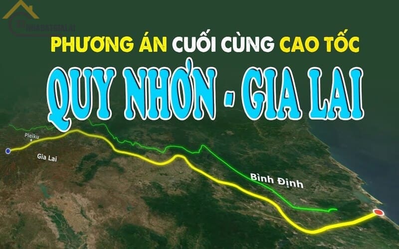 Phương án cao tốc Pleiku Quy Nhơn