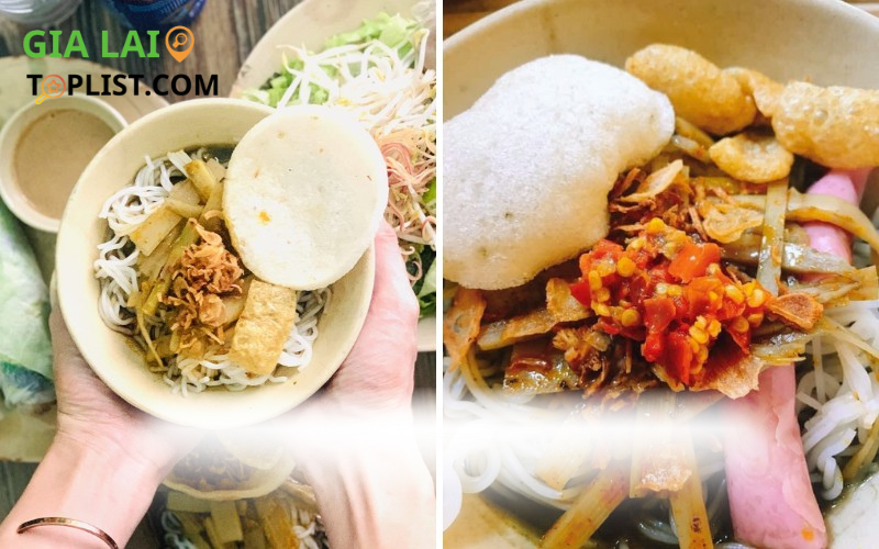 Bún cua Gia Lai ngon