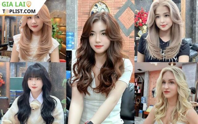 Tiệm làm tóc đẹp chuyên nghiệp Pleiku