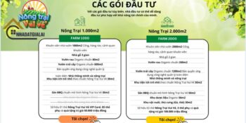 Gói đầu tư nông trại