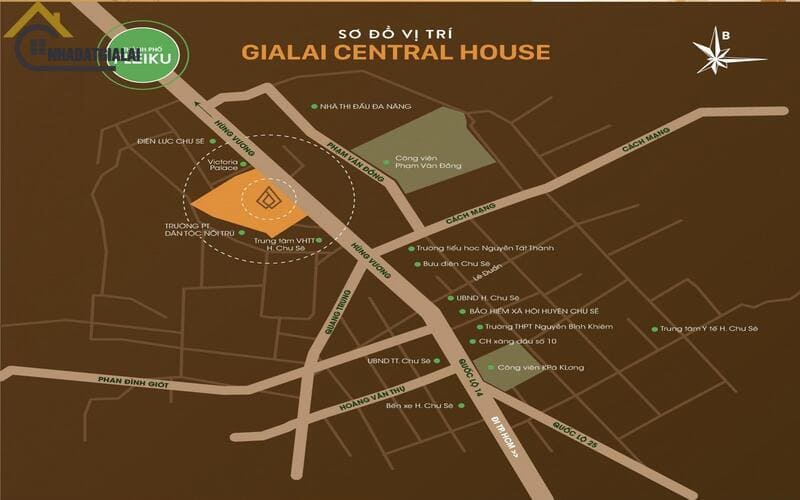 Vị trí Gia Lai Central House